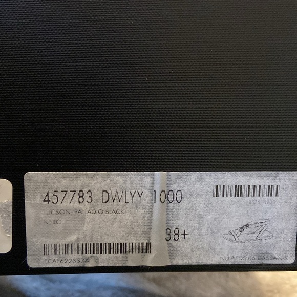 SAINT LAURENT Joson Pallad O Black Sandals sz 38.5 - Picture 11 of 13